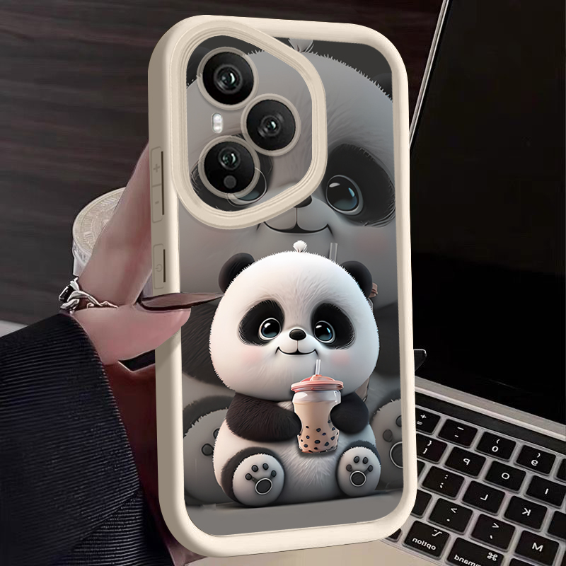 Honor Tablet Accessories - Custodia per Telefono con Motivo Panda