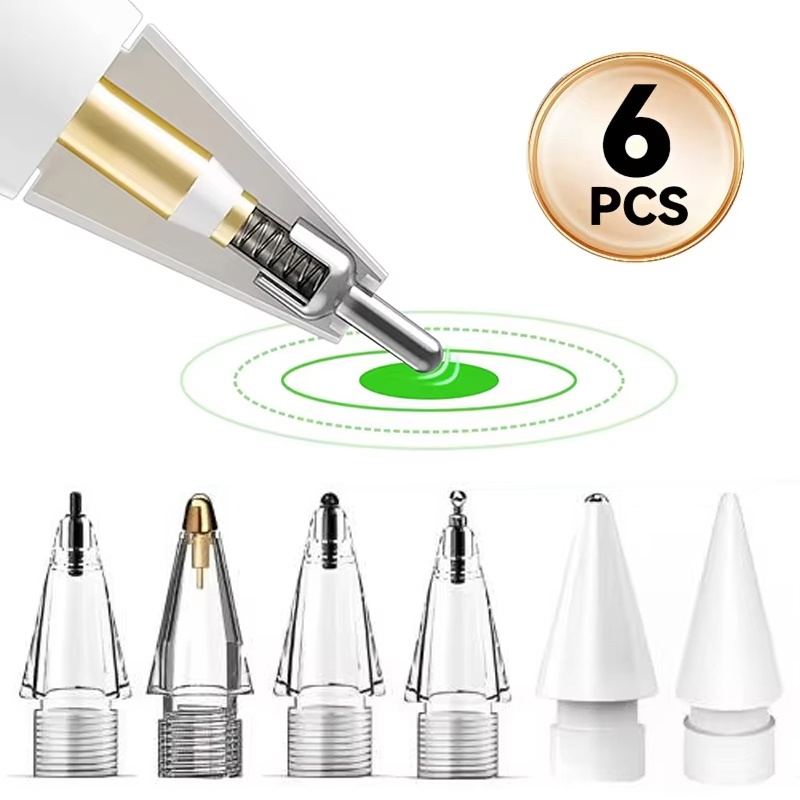 6 punte di ricambio per matita - Ipad Pencil Stylus recensione e prezzo