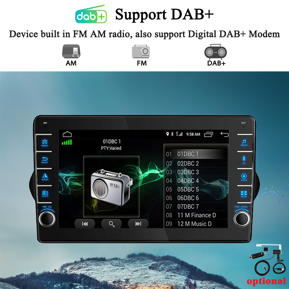 8G 128G Android 14 Carplay Aut - Tablet Danish Mobile & Accessories recensione e prezzo